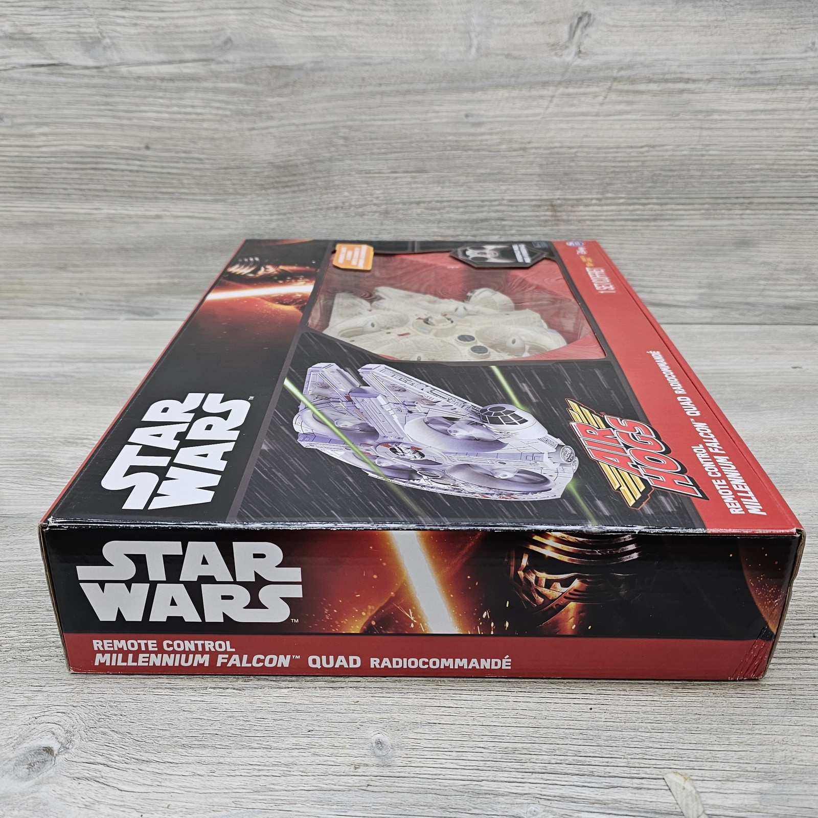 Air Hogs Star Wars Remote Control Millennium Falcon Quadcopter Drone Lights