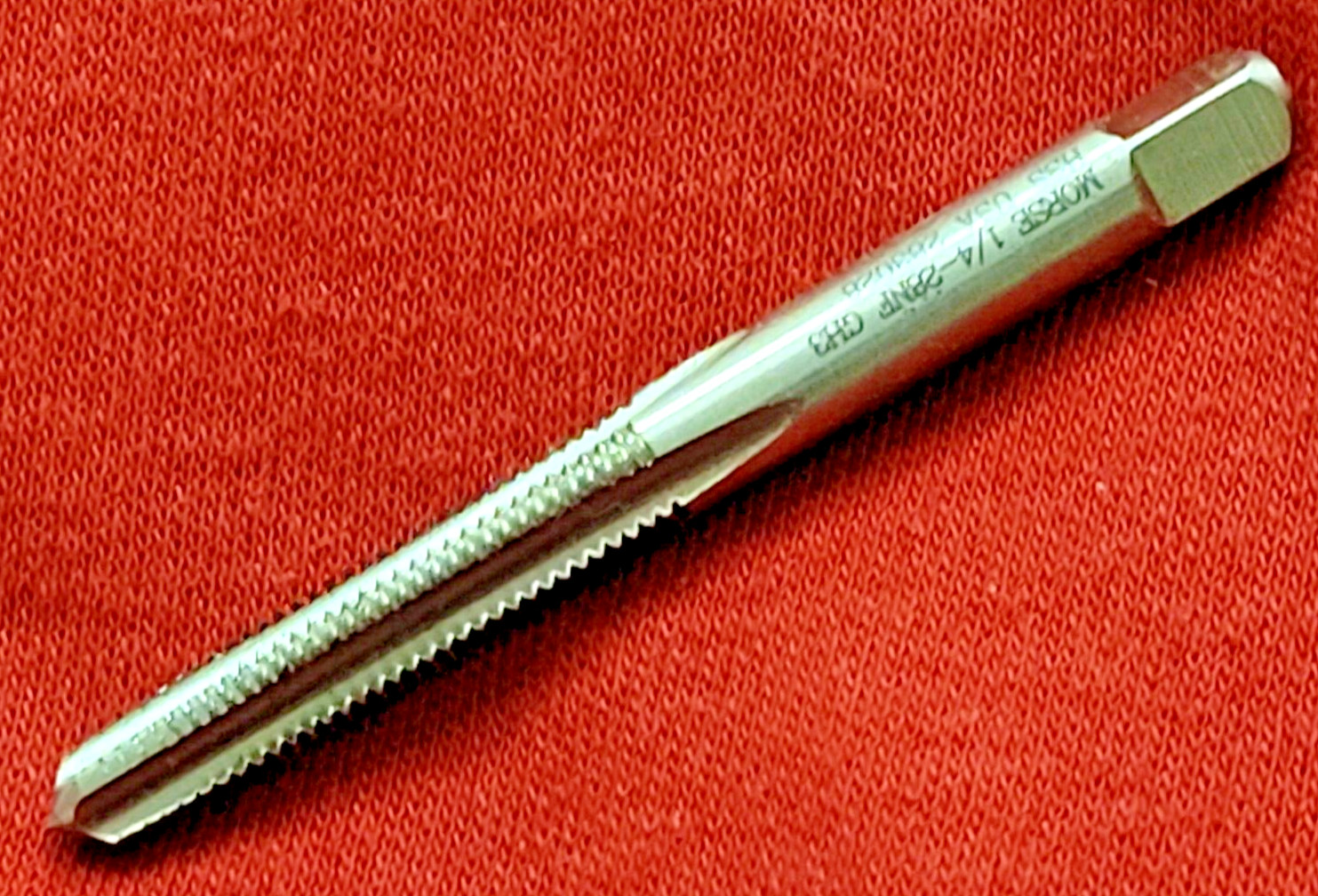1/4-28 Taper Tap Morse MT3732304 NF GH3 4 Flute Starter HSS