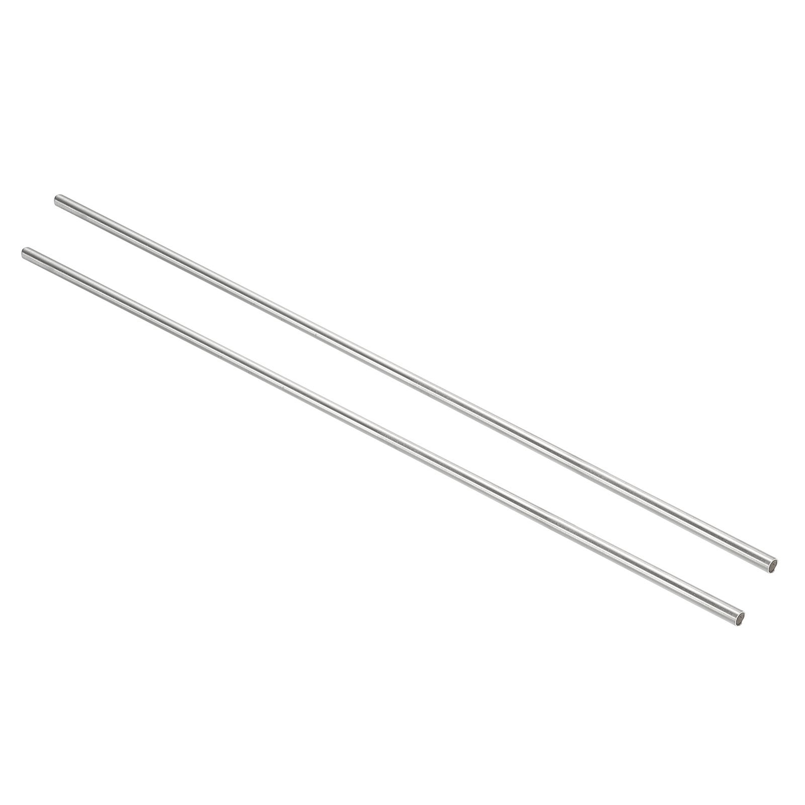 Thermowell Pipe Immersion Well 3/16" ID 1/4" OD 16" Stainless Steel 304 2pcs