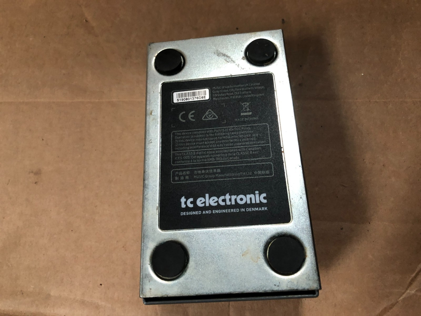 TC Electronics June 60 Chorus Effects Pedal Mono/Stereo Stomp Box JUNO-60