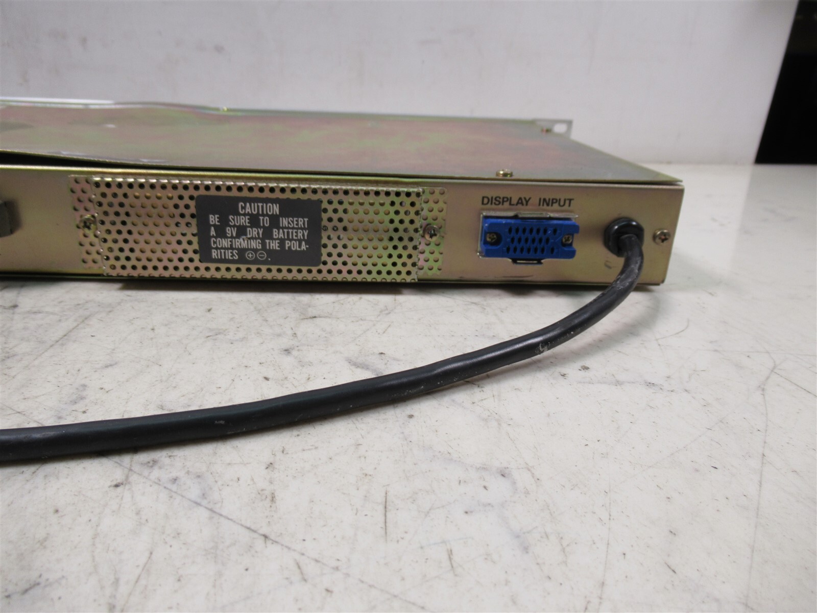Panasonic Time-Date Generator WJ-810 Vintage Rack Mount Production Deck