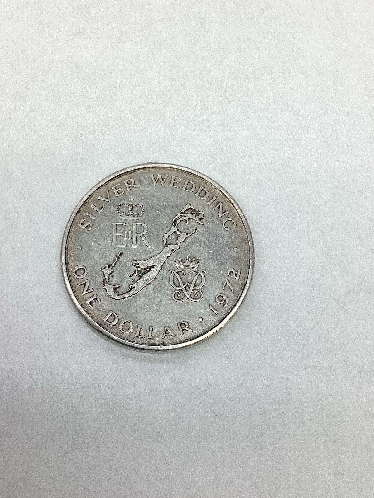 Canada One Dollar 1972 Silver Wedding