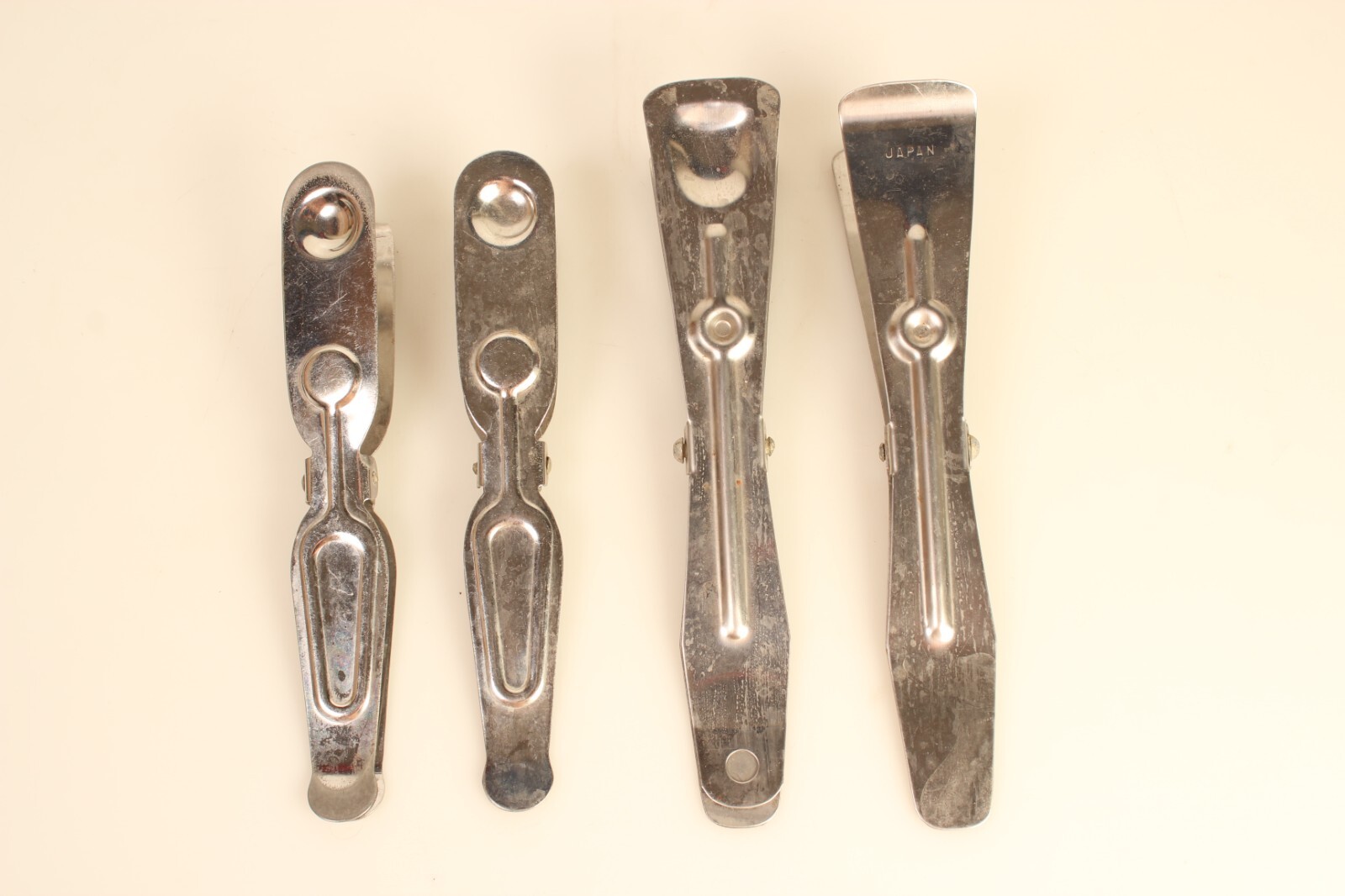 Stainless Steel Lab Tongs Photography Darkroom Japan lot of 4