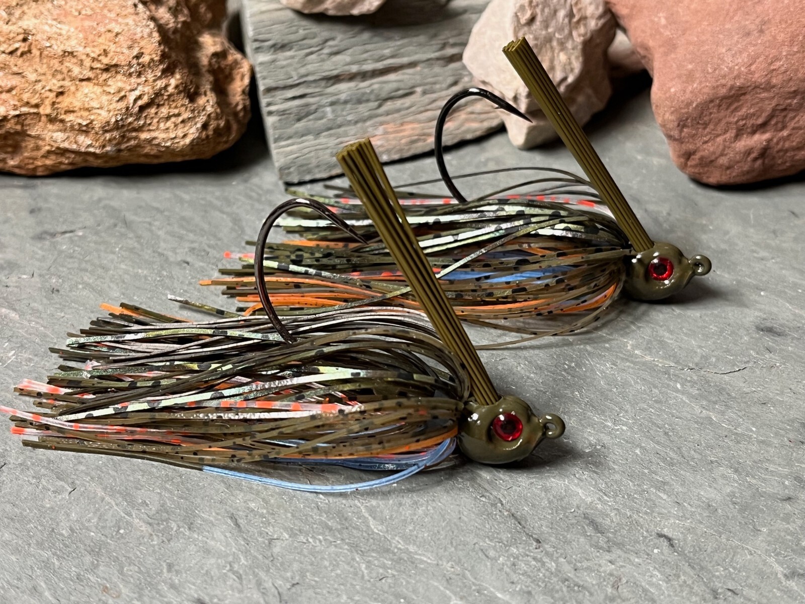 Bluegill - 2 Pack - Swim Jigs Bass Fishing Jig Lure