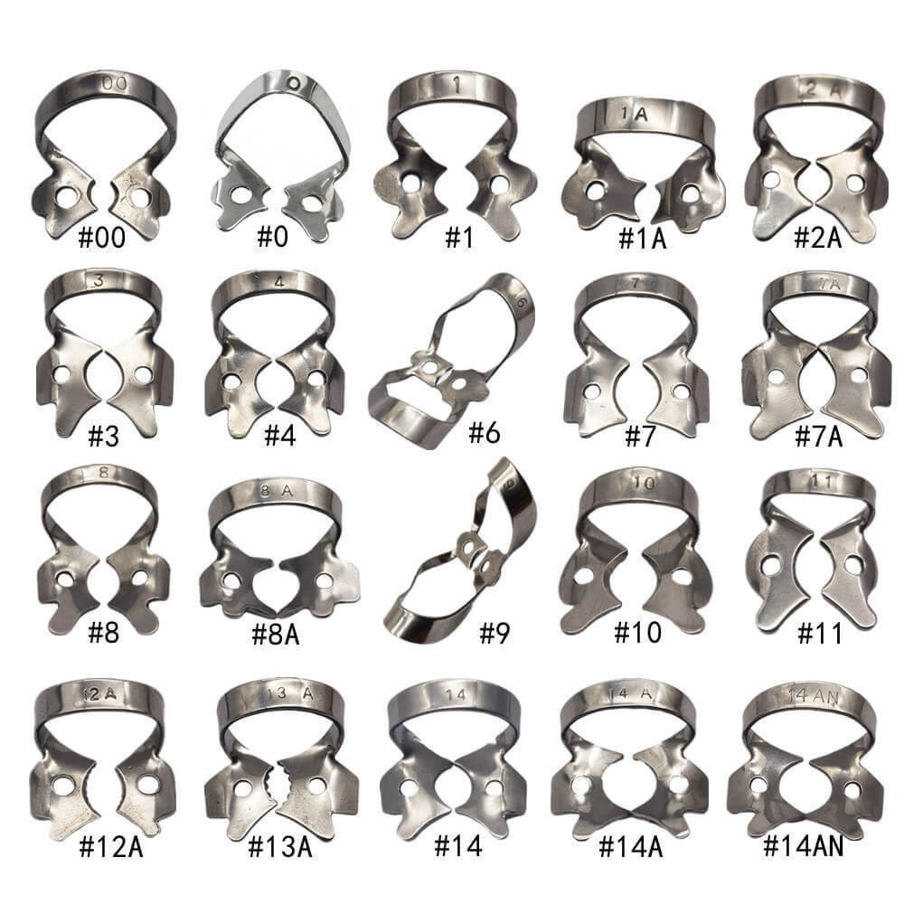 Dental Instruments Rubber Dam Clamps Endodontic Surgical Stainless Clamp #25