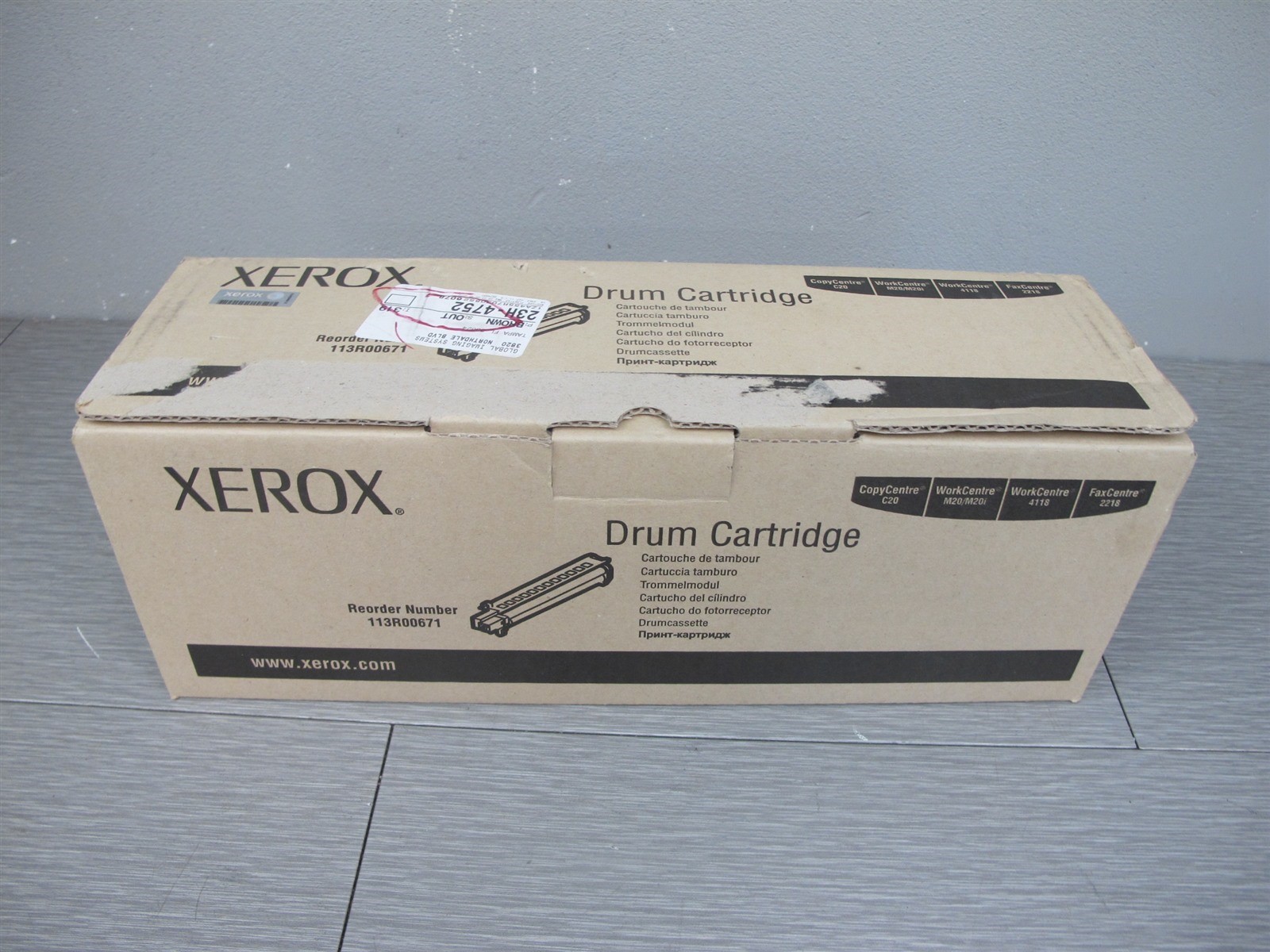 Xerox WorkCentre CopyCentre FaxCentre Drum Cartridge 113R00671