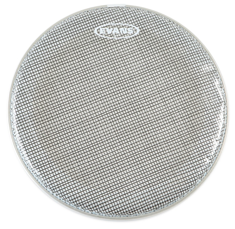 Evans Hybrid Marching Snare Side Head Clear 14