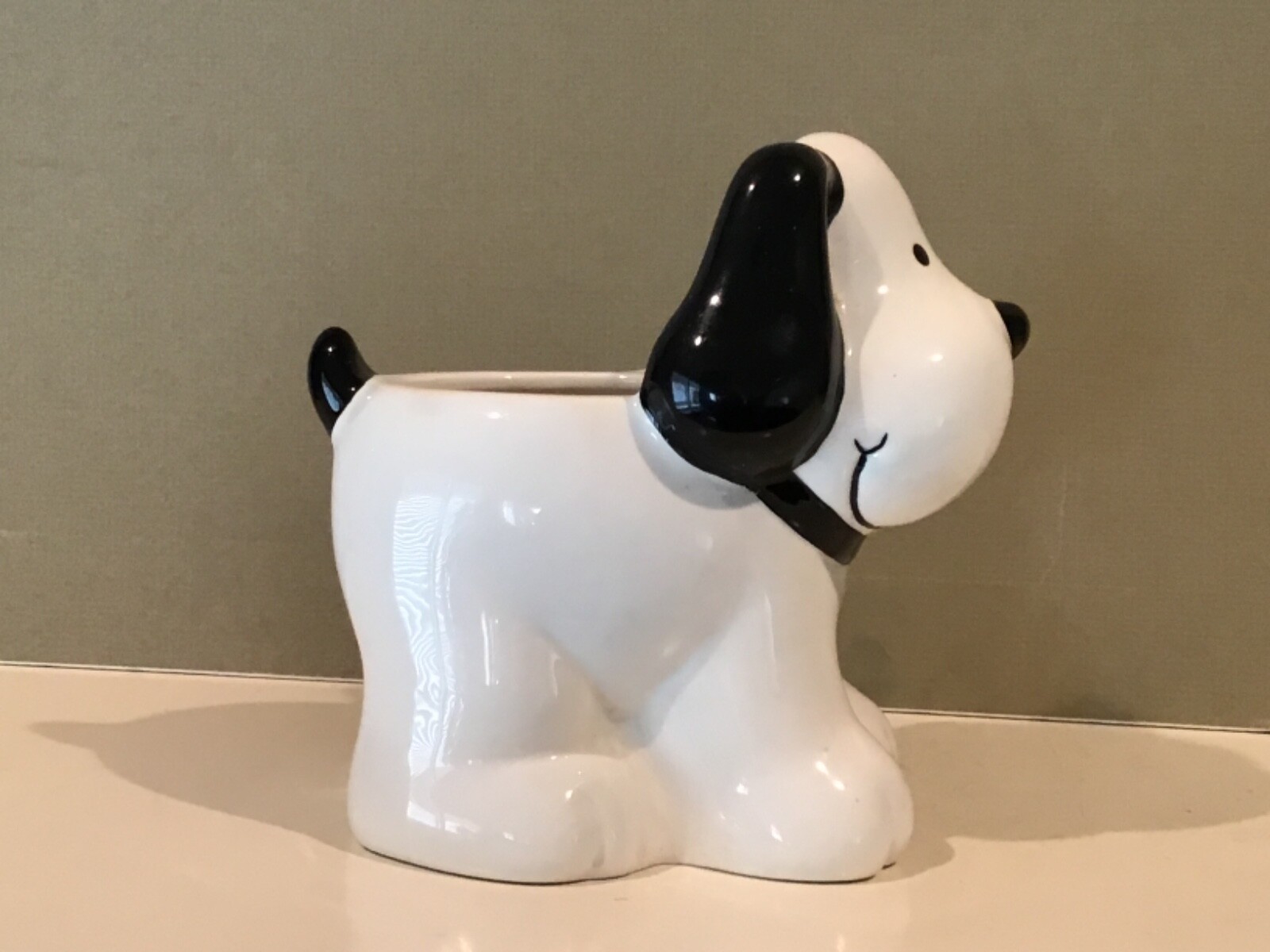 Department 56 Dept 56 Pets Ceramic Dog Planter