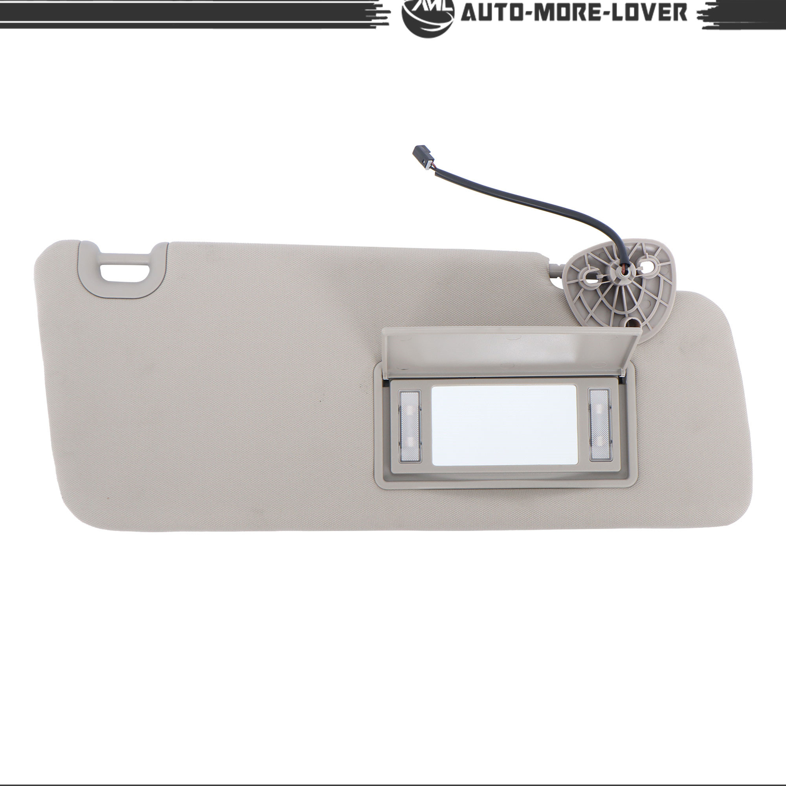 Passenger Right Sun Visor W/Light For Ram 1500 2013-2021 2500 3500 2013-18 Gray
