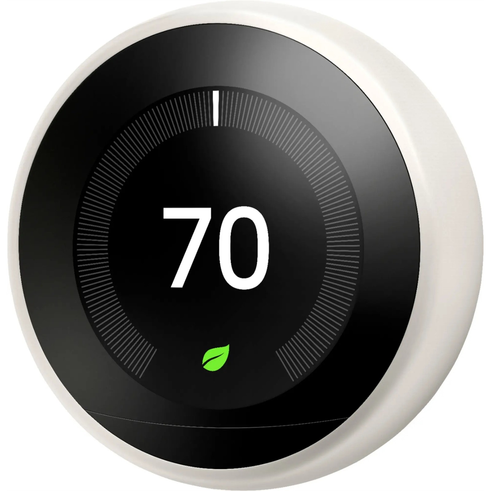 Google Nest 3rd Gen Learning Smart Wi-Fi App Control Thermostat - White
