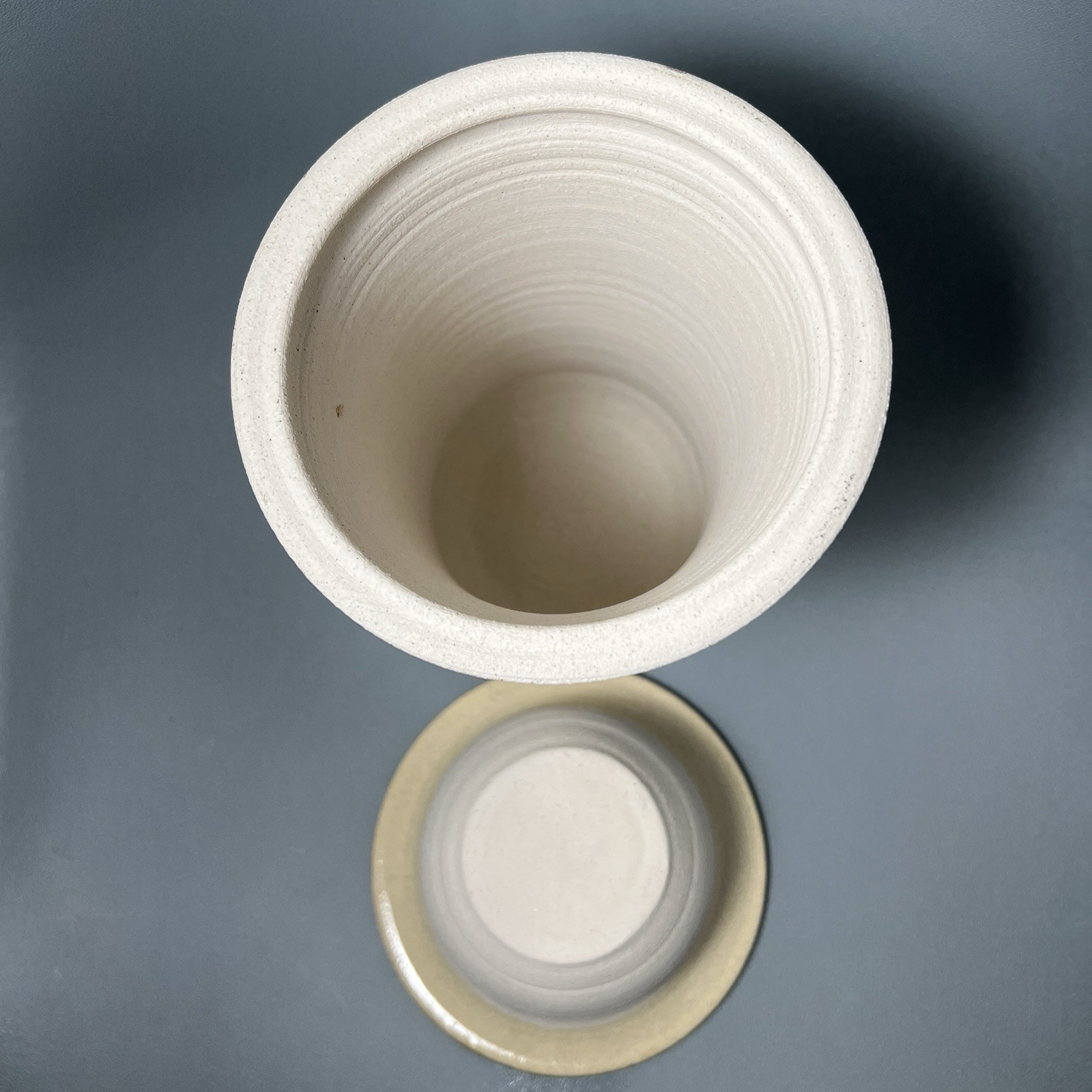 Contemporary Pottery Palm Tree Wine Chiller