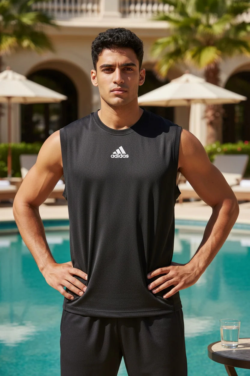Men's Adidas Techfit sleeveless tank - New
