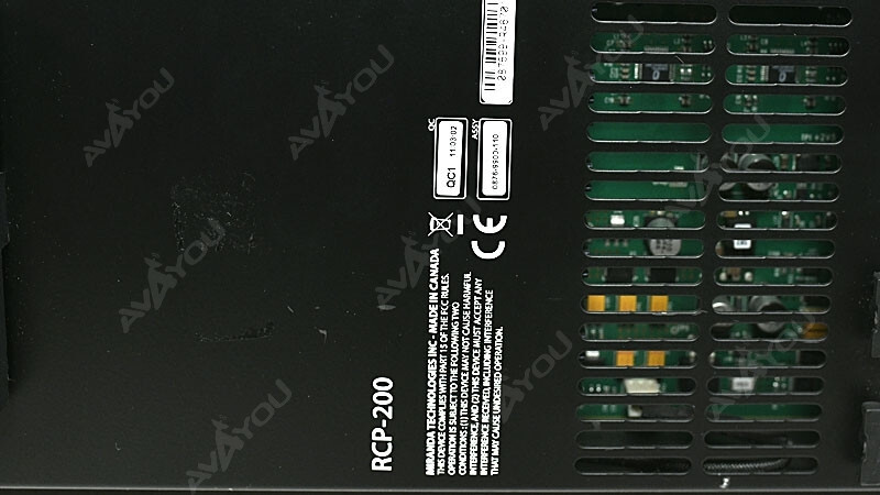 Miranda RCP-200 Advanced Remote Control Panel Densite Kaleido Nvision Routers