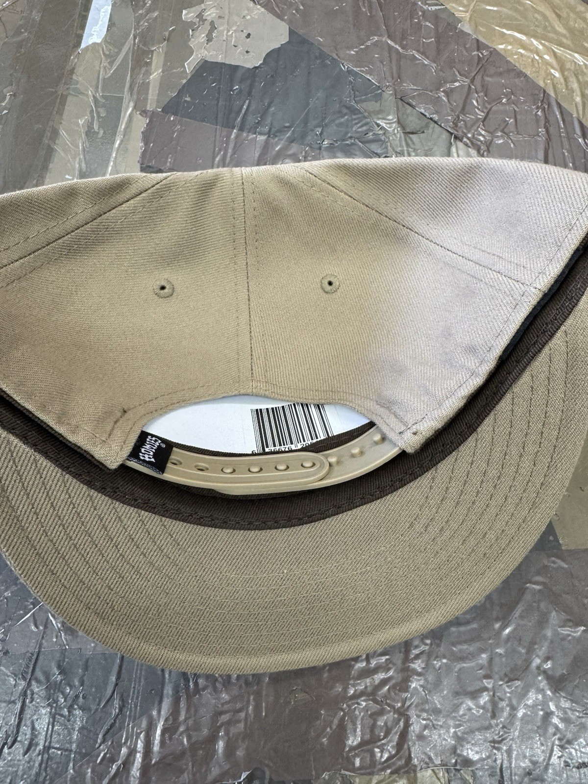 Homies 9Fifty Style SnapBack Hat Khaki Beige OG