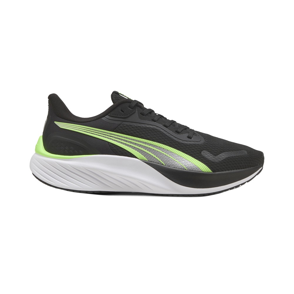 PUMA Pounce Lite Lace Up  Mens Black Sneakers Casual Shoes 31077812