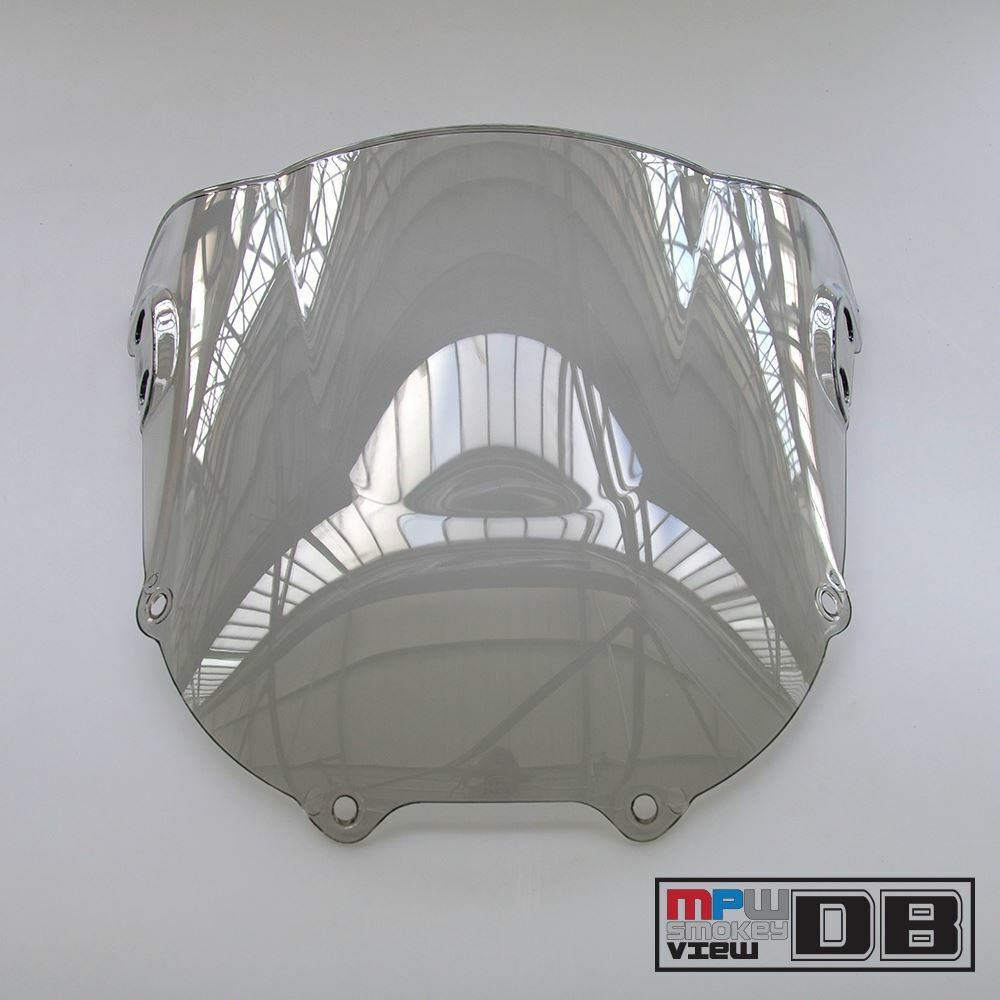 MPW Double Bubble Smoked Windshield Screen for Honda CBR 900 RR Fireblade 1995