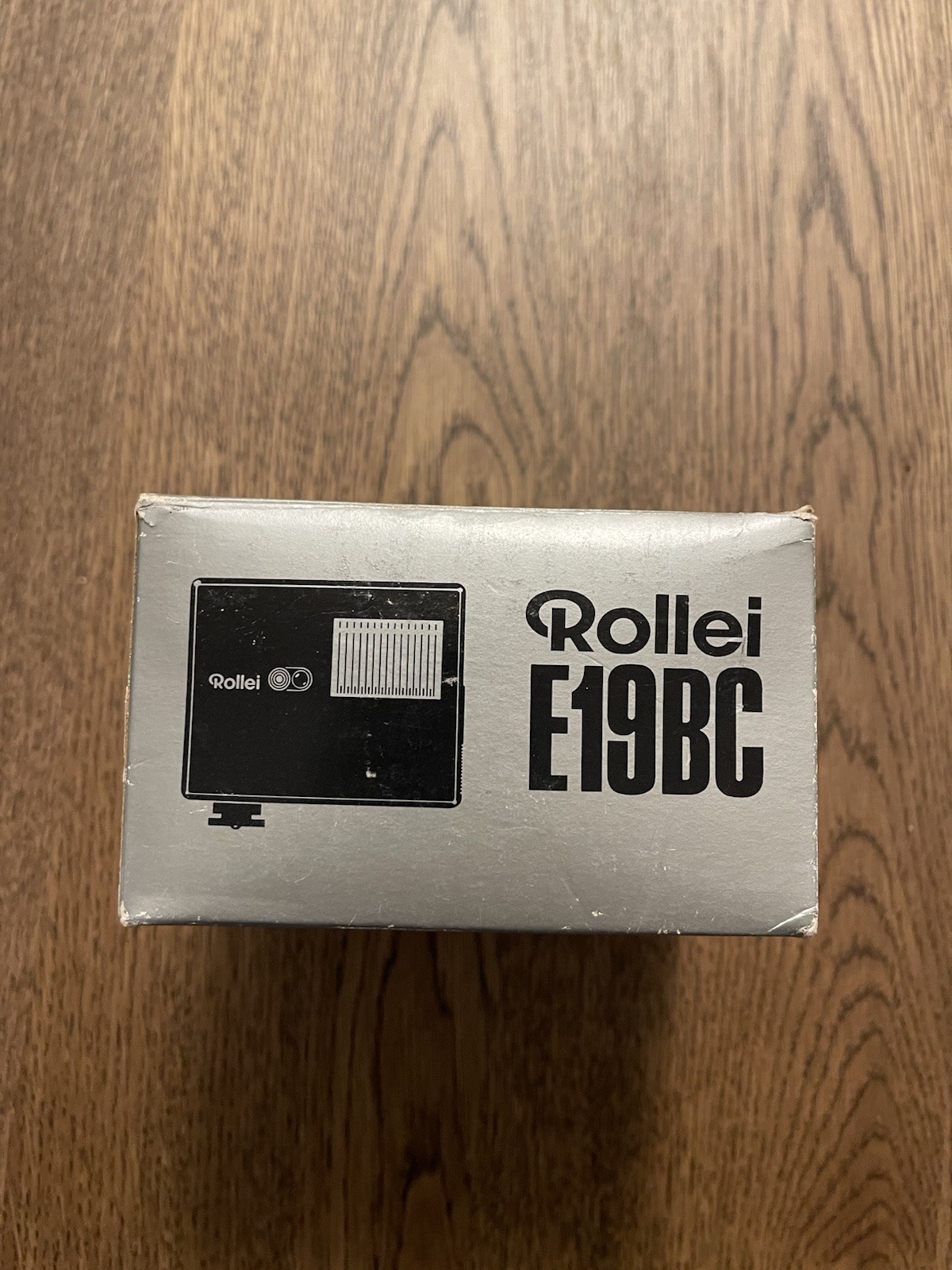 Rollei E19BC Electronic Flash Vintage Camera Flash w/ Original Box *VTG*