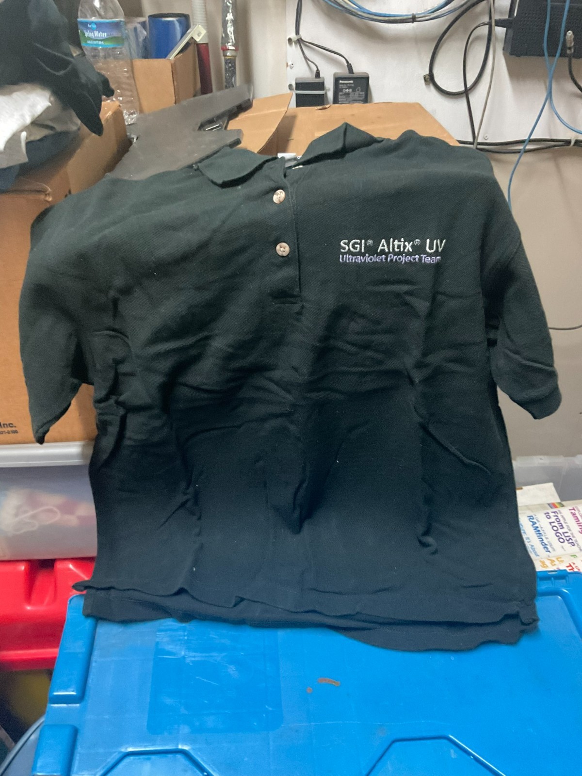 Silicon Graphics SGI Altix UV Golf style shirt size medium