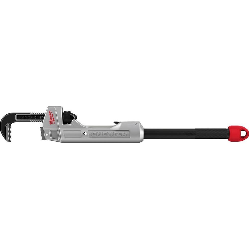 Milwaukee CHEATER Adaptable Pipe Wrench Aluminum