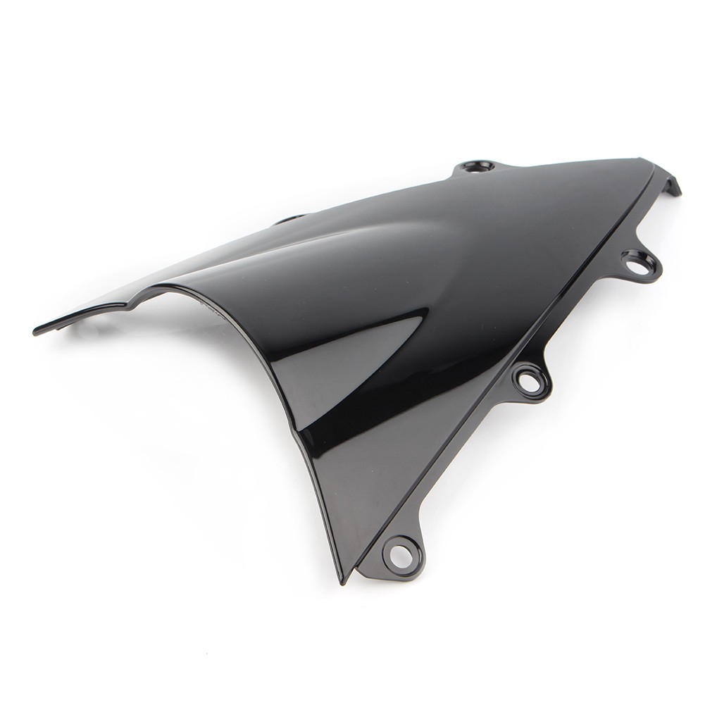black Motorcycle Double Bubble Windshield Windscreen For Honda CBR 300R 2014-20