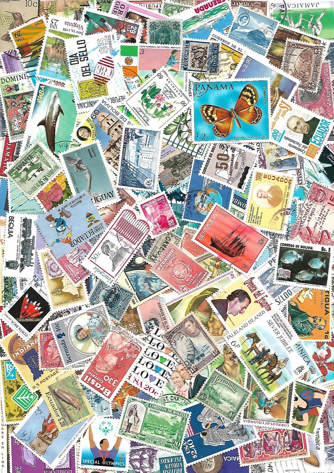 100+ All Different Stamp Packs - Choose pack required from Multi-buy list (B)