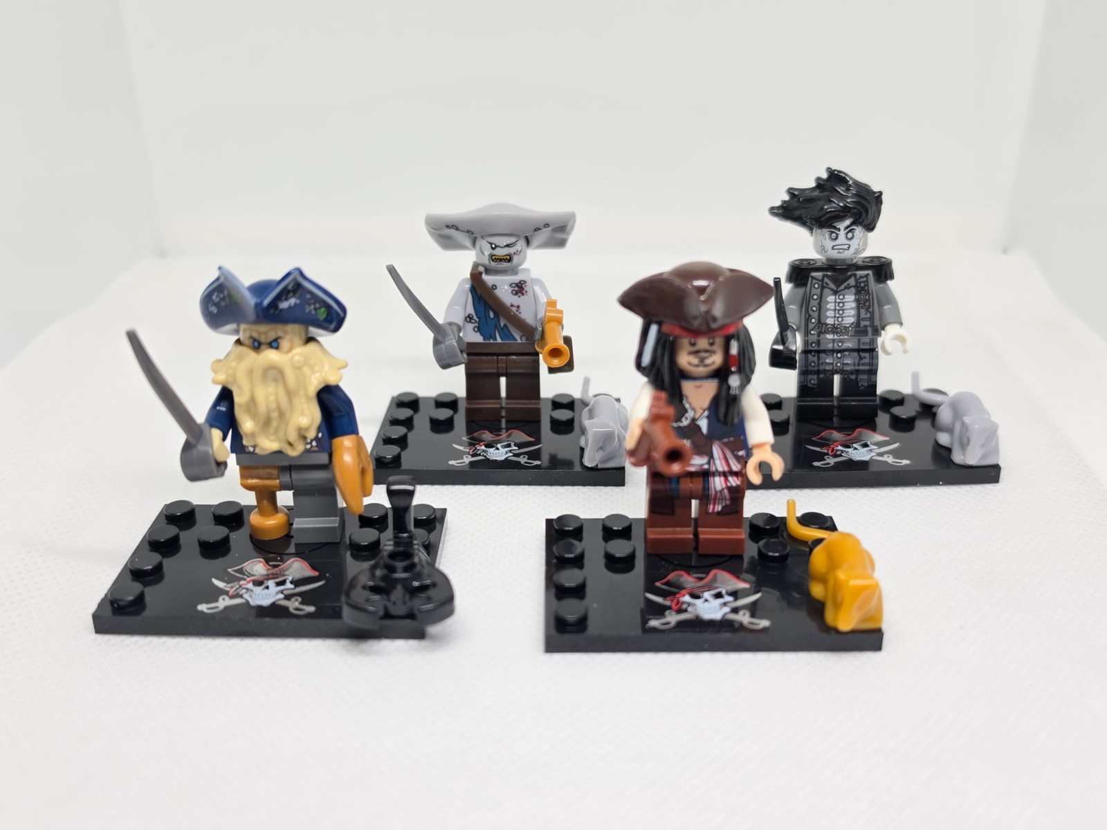 Pirates of the Caribbean Custom Lego Minifigures