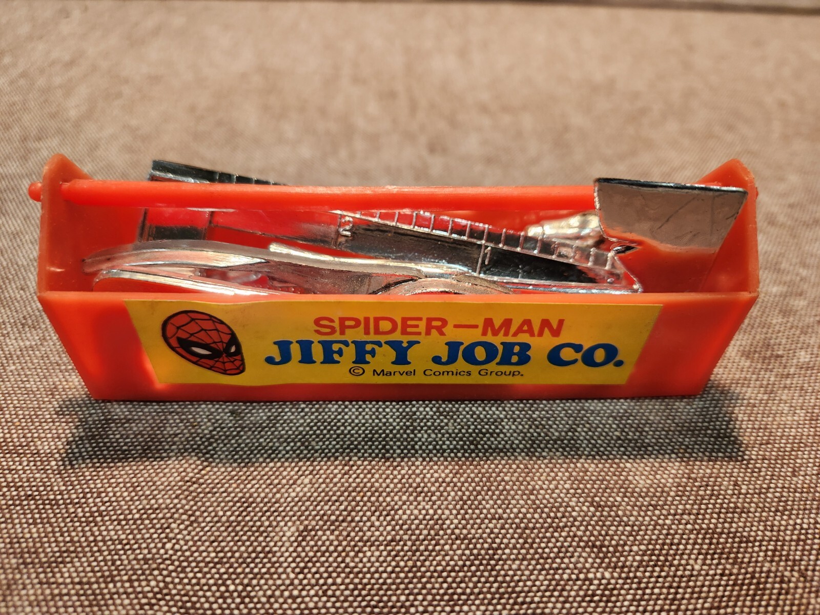 Marvel Spider-Man Jiffy Job Co. 9 pc Tool Box with Tools