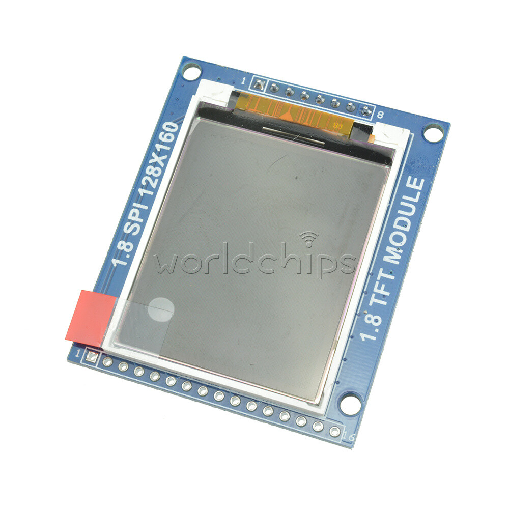 1.8" Serial SPI TFT LCD Module Display With PCB Board ST7735B IC New