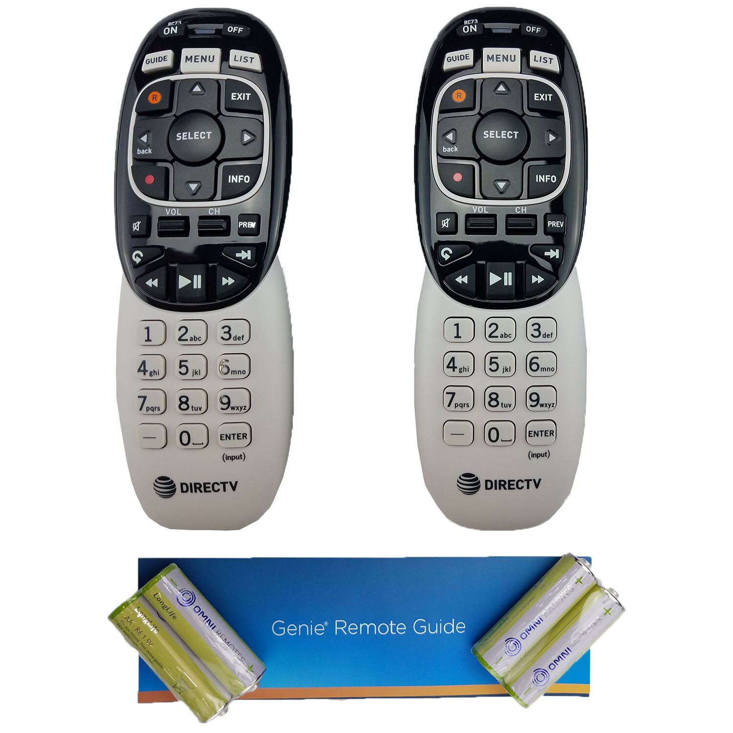 DIRECTV New 2 Pack - RC73 IR/RF Remote Control…