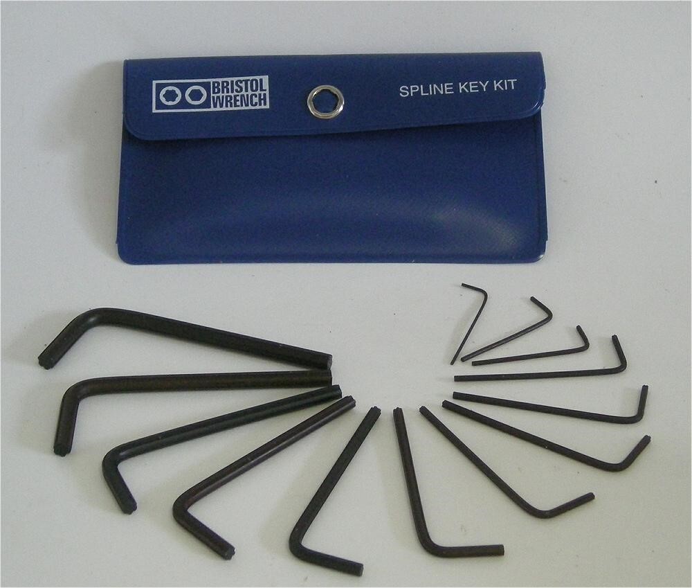 EXCLUSIVE CUSTOM 13 PC. BRISTOL WRENCH MASTER SET FOR R-390 AND R-390A RECEIVERS