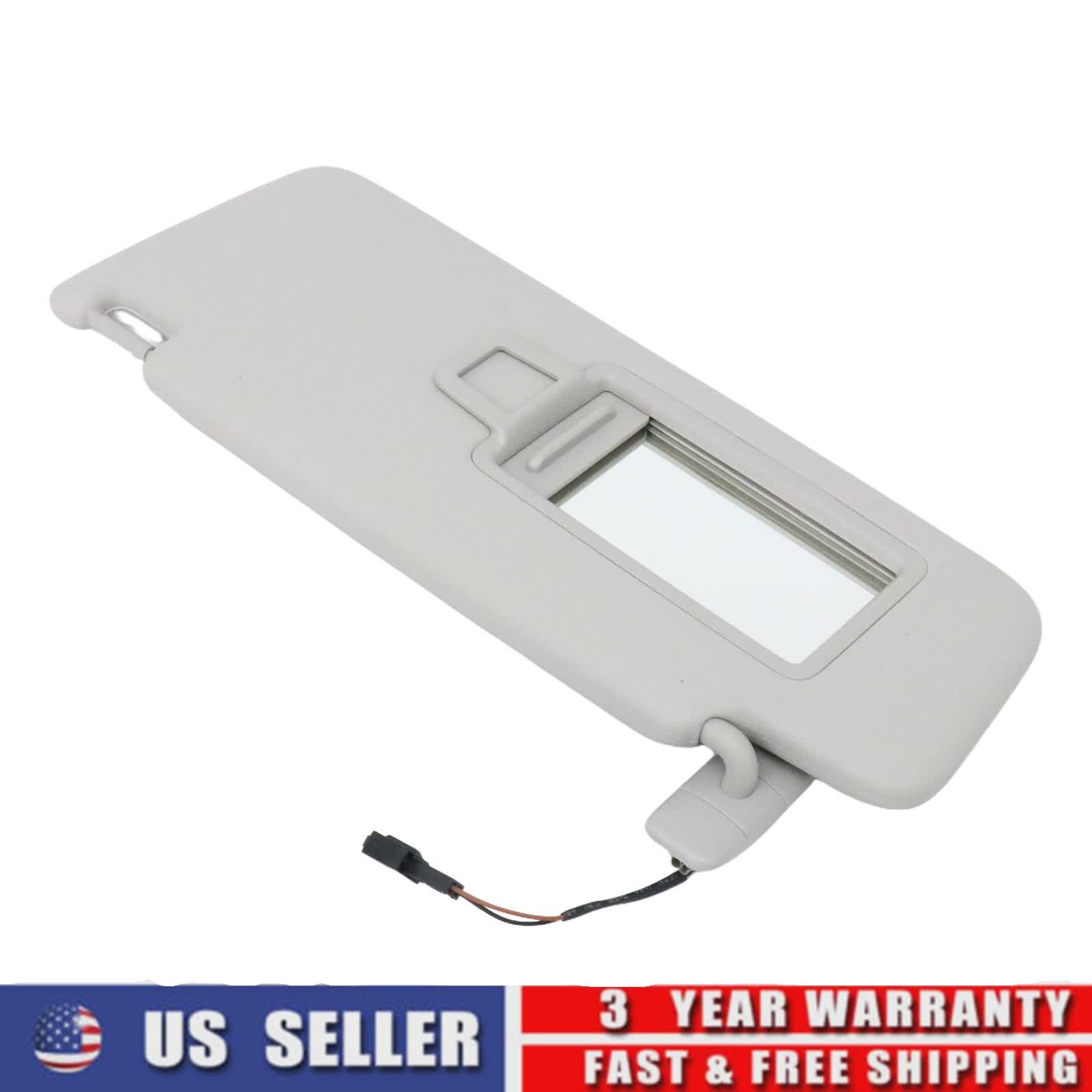 Left Driver Side High Quality Sun Visor Panel For VW Jetta Golf SportWagen Grey