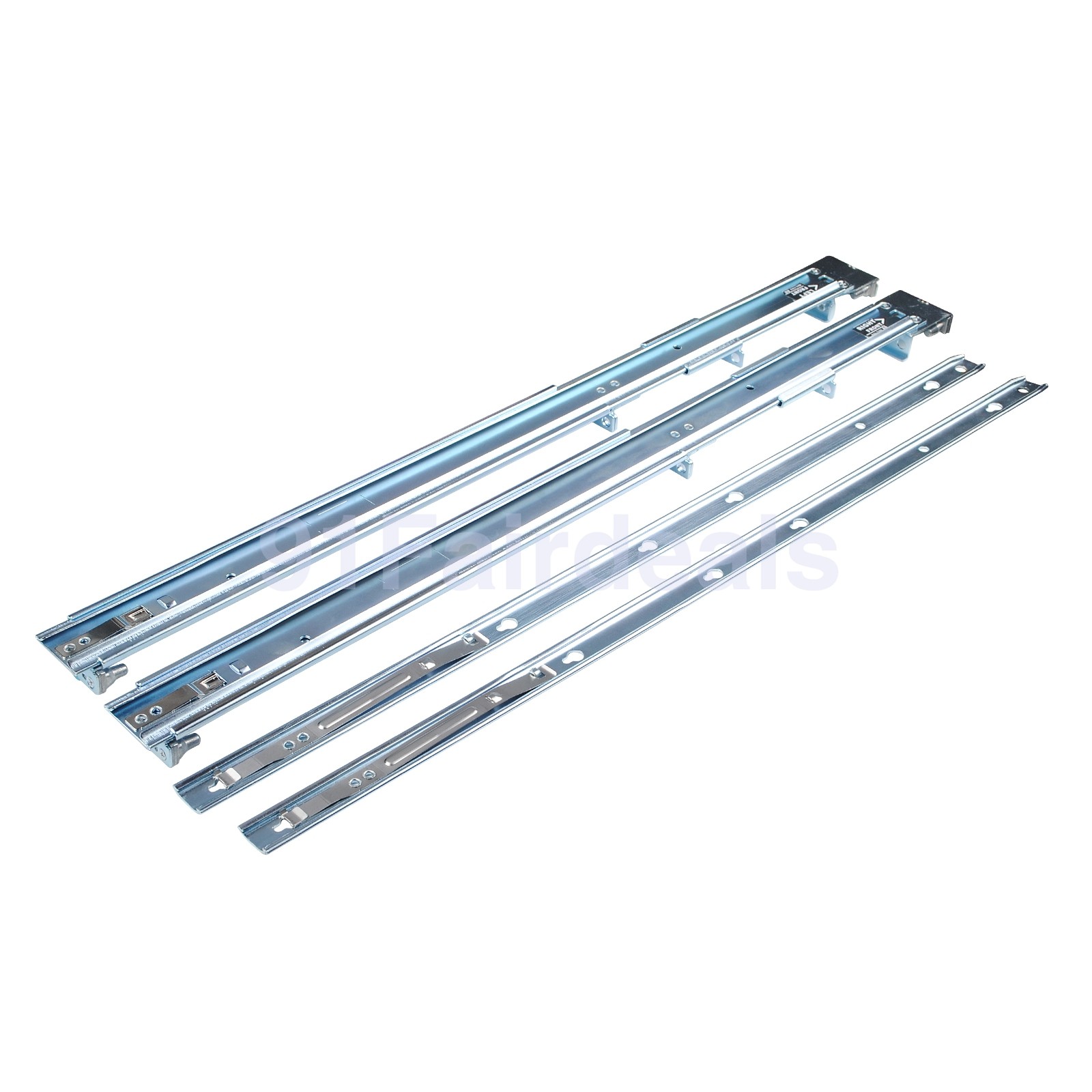 Heavy Duty Steel Static Rail 0C597M C597M For Dell PowerEdge R210-R430