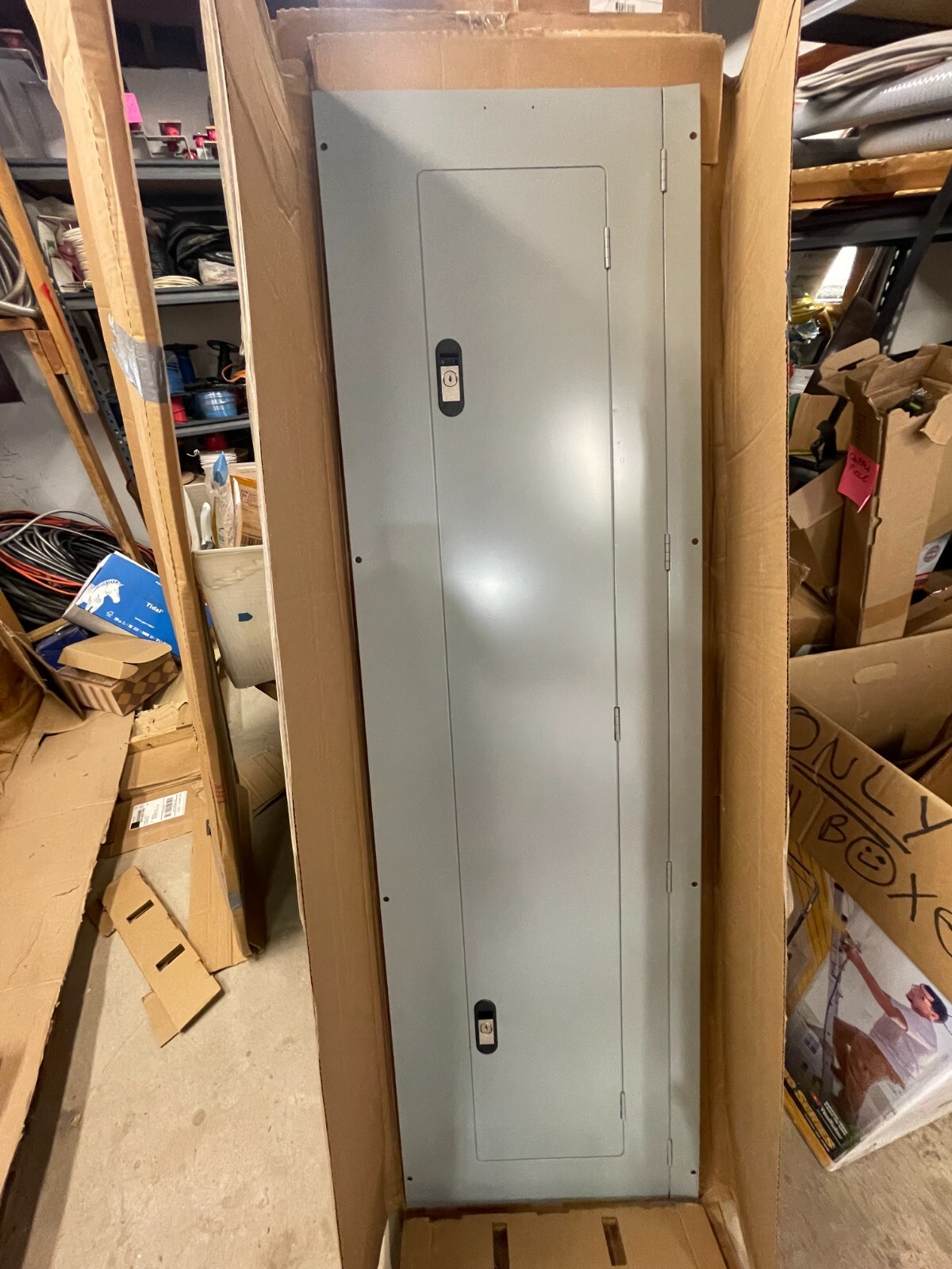 Siemens S68H Hinge-to-Box Surface Mount Panelboard Trim Door Cover 68x20"