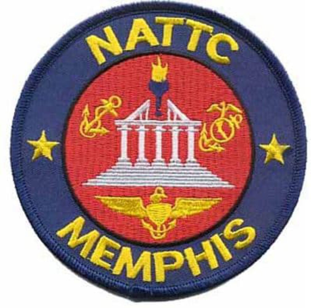 NATTC Memphis Patch – Embroidered, Iron on, 4 Inch