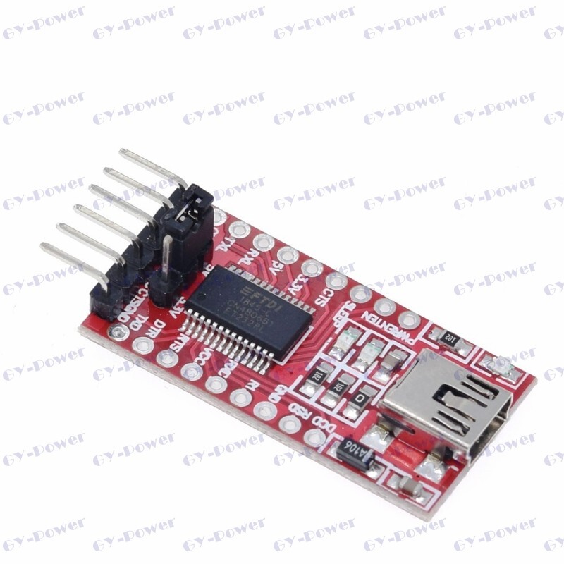 1PCS FT232RL FTDI Serials Adapter Module Mini Port Arduino USB to TTL 3.3V 5.5V