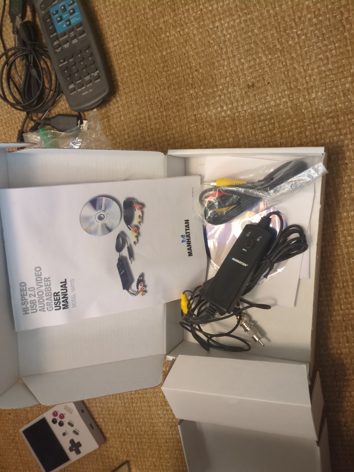 Manhattan High Speed USB Audio Video Grabber