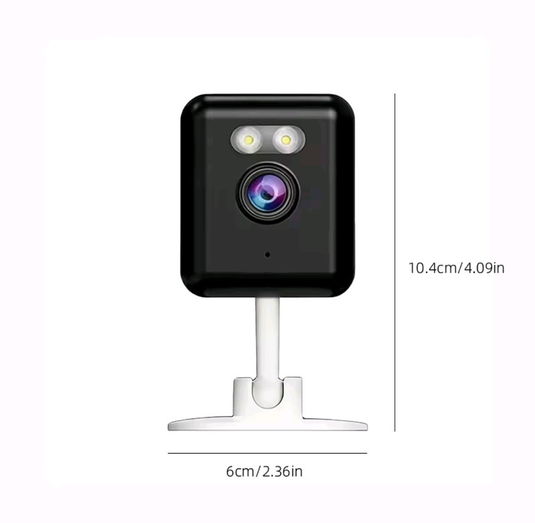 HD Mini Wireless with Night Vision, Long Battery Life, Motion Detection