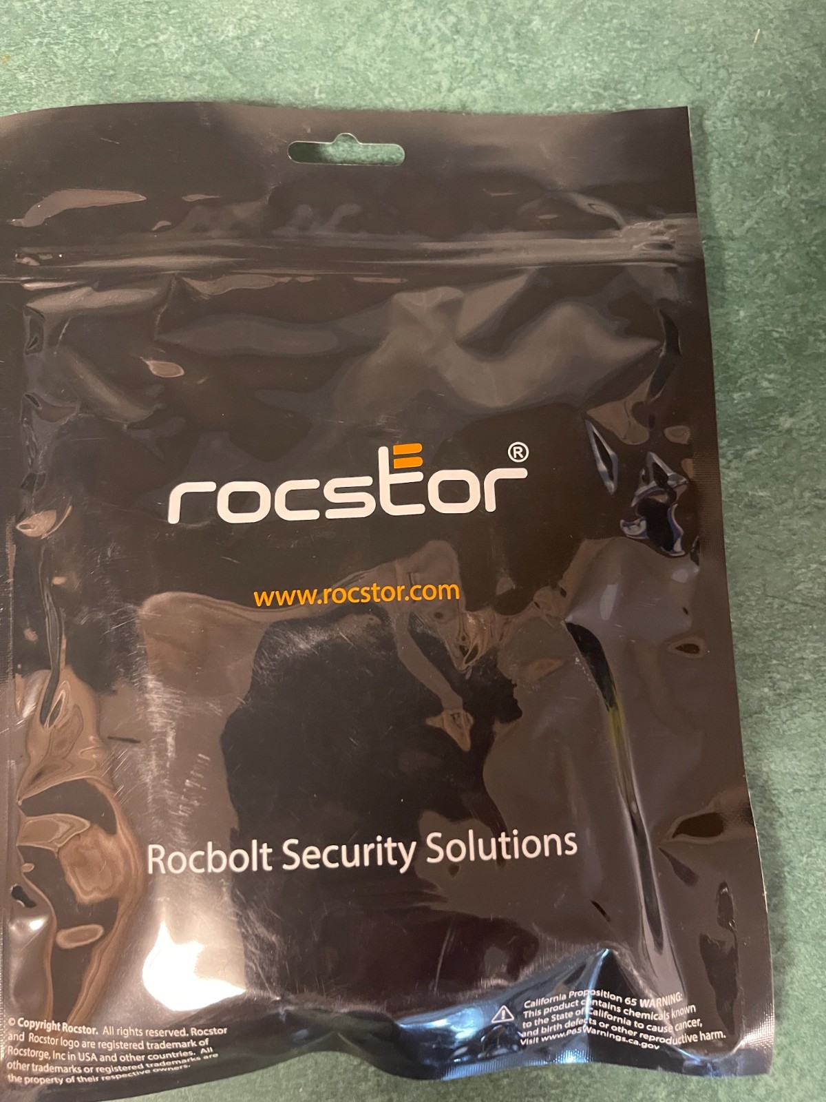 Rocstor Rocbolt Security Lock Cable 6ft Key Lock (2) Y1RB008-B2