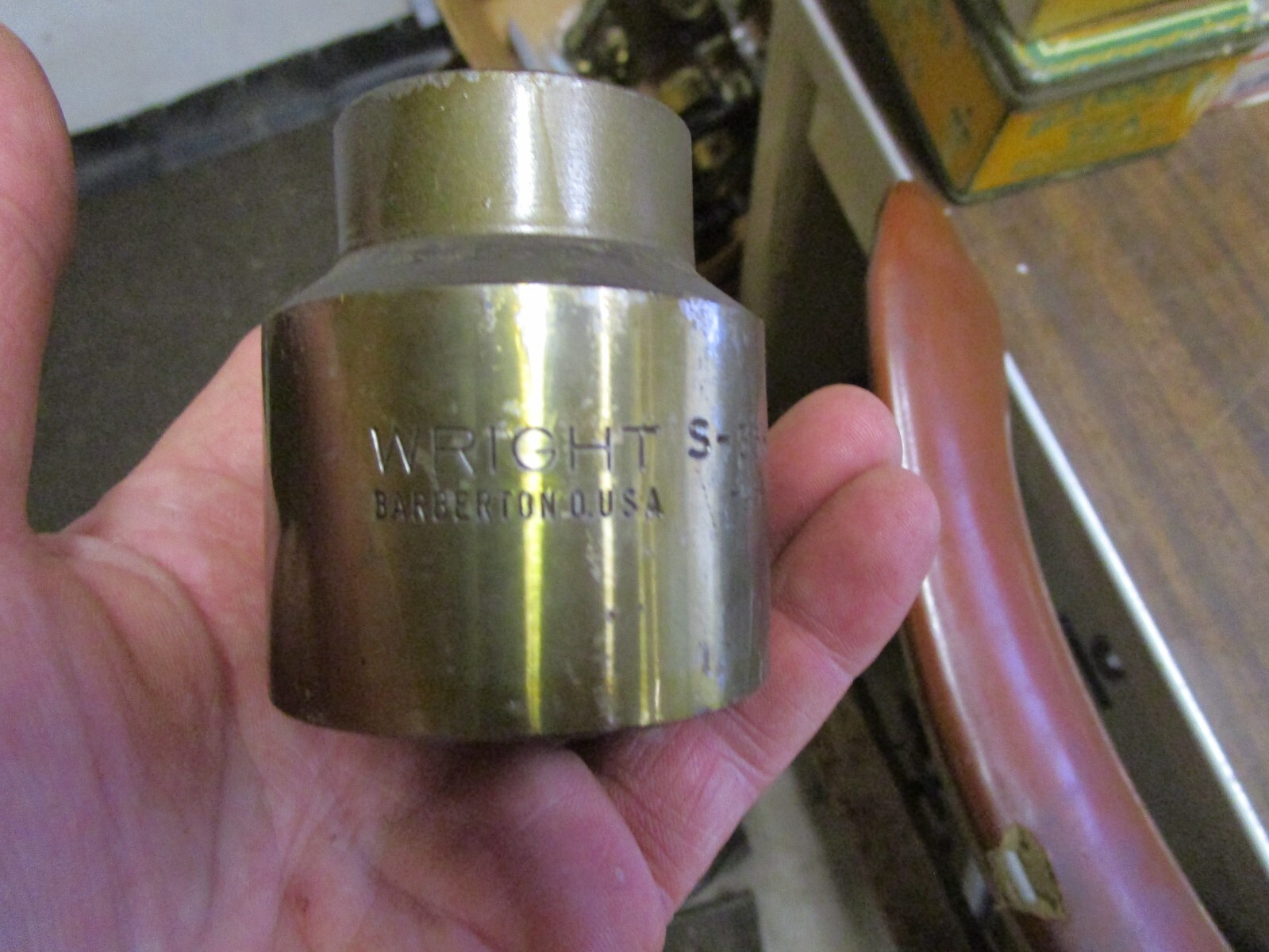 NOS Wright S356 3/4" Drive 1-3/4" 12 Point Shallow Impact Socket USA