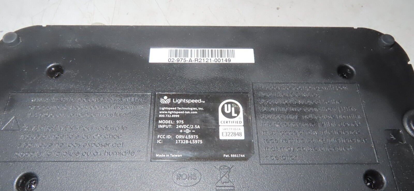 Lightspeed 975 Audio System