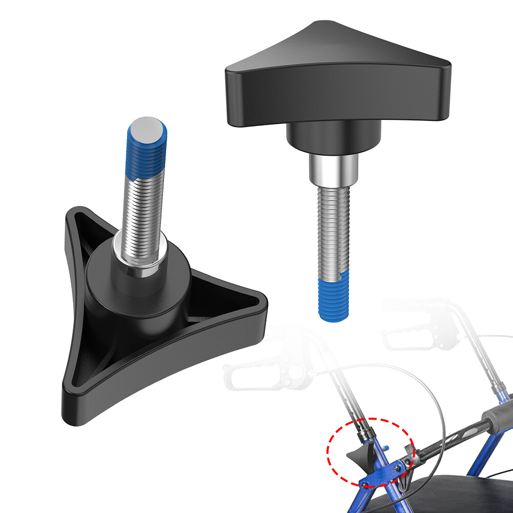 For Steel Folding Rollator Walker Replacement parts Knobs WHEEL Assembly 4pcs