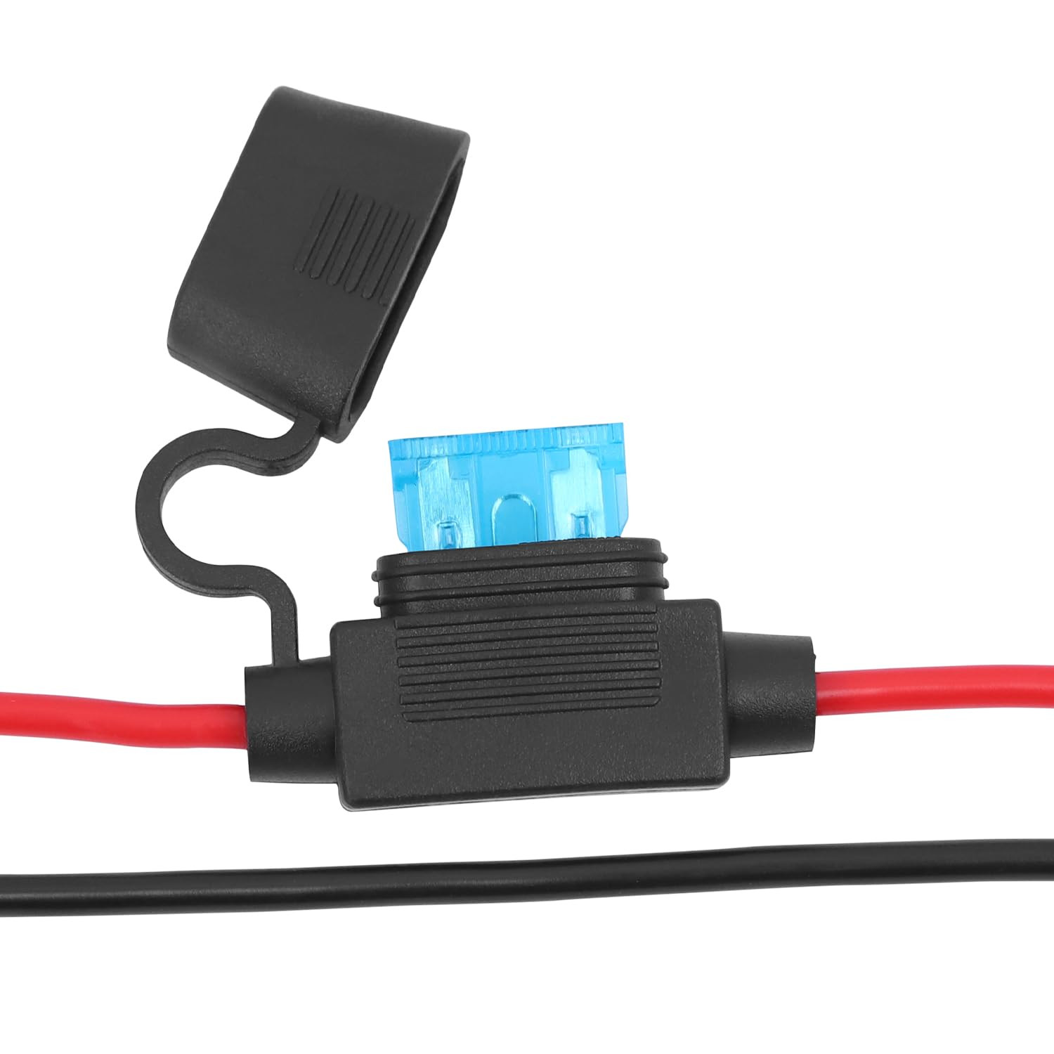 DC 12V Cigarette Lighter Socket with Blade Fuse 15A, 2 Socket Cigarette Lighter