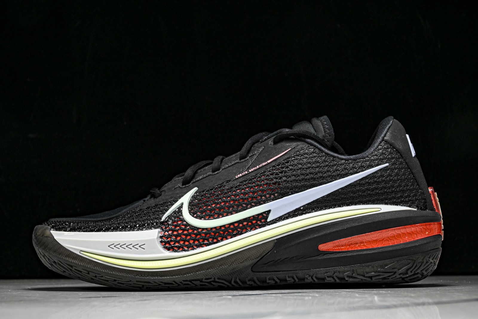 N K Zoom GT Cut Black Crimson Green CZ0176-001 Men's Size 6-11