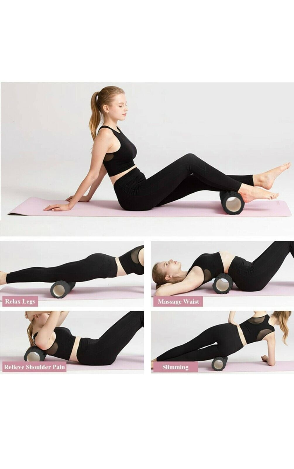 High Density Hollow EVA Foam Roller for Muscle Massage Recovery
