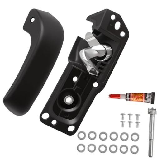 Inside Door Handle Kit, Front Driver Side Compatible With GMC Chevy Left