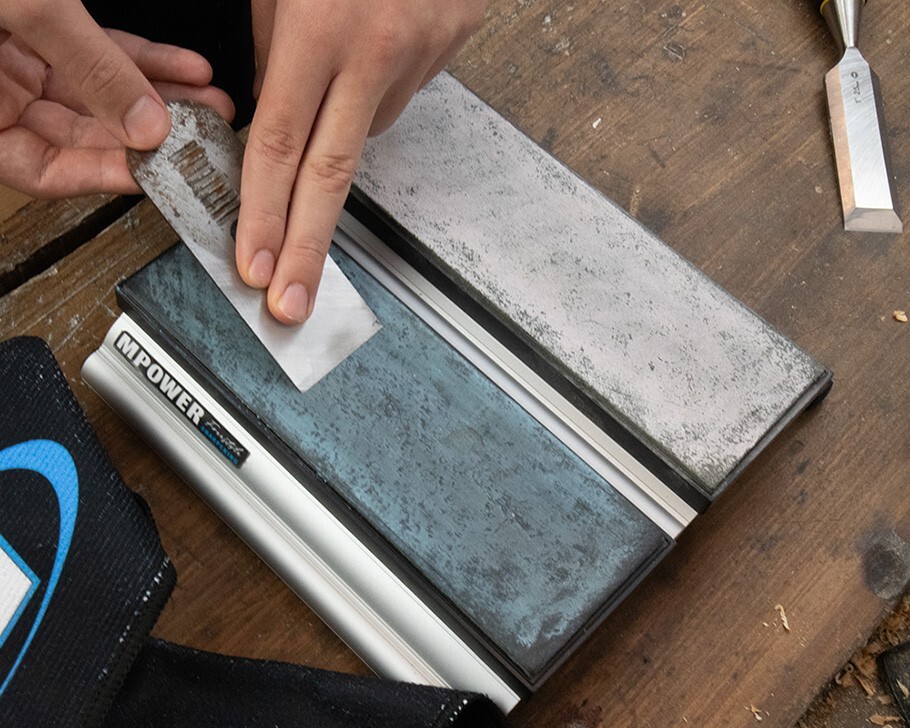 Double Diamond Sharpening Stone Set 300-600# Complete Sharpener Kit MPOWER SB2