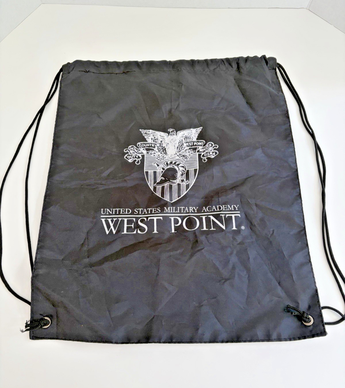 US Army West Point Drawstring Backpack ~ Stuff Sacks Lot of 2
