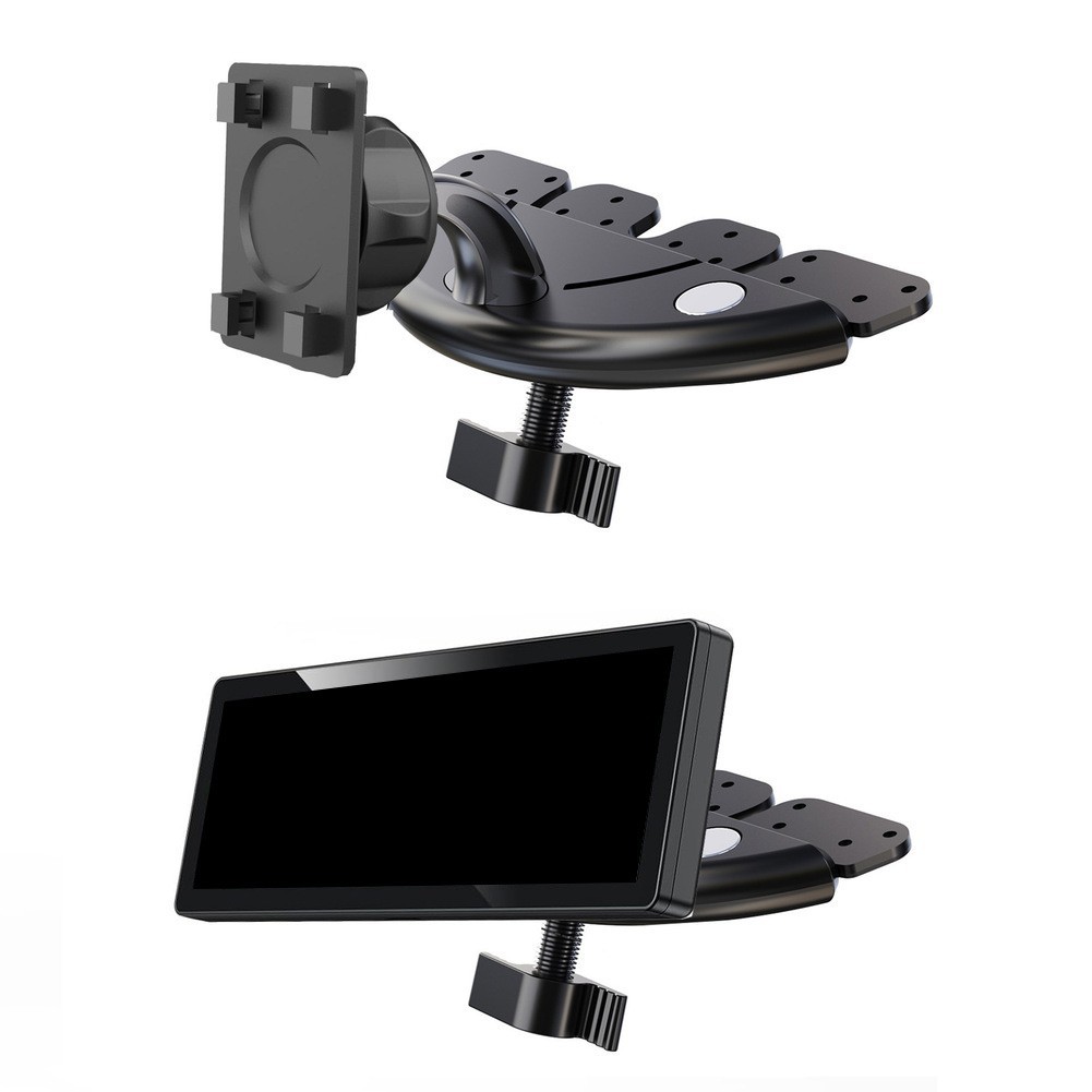 Adjustable CD Slot Car Mount for CarPlay Screen Easy Installation No Tools