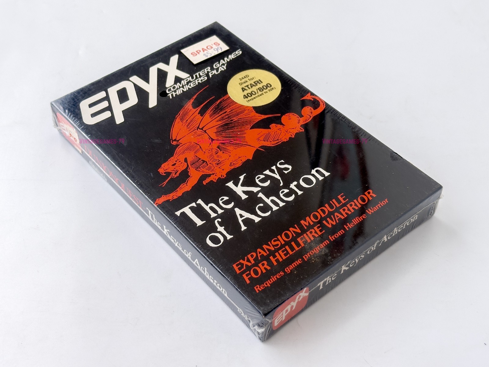 The Keys of Acheron - Epyx - 1981 / Atari 400/800 - Sealed