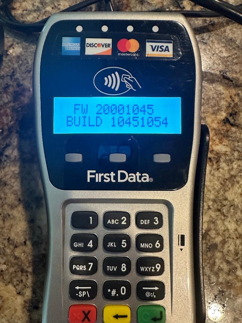 First Data FD130 Duo Credit Card Terminal Reader W/ First Data FD-35 Pin Pad